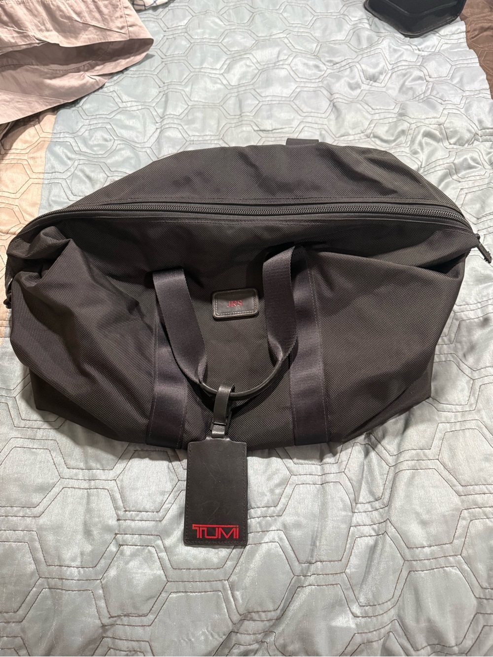 Tumi Alpha 2 Small Travel Ballistic Duffle Bag Nylon Black 22149DH Read Desc